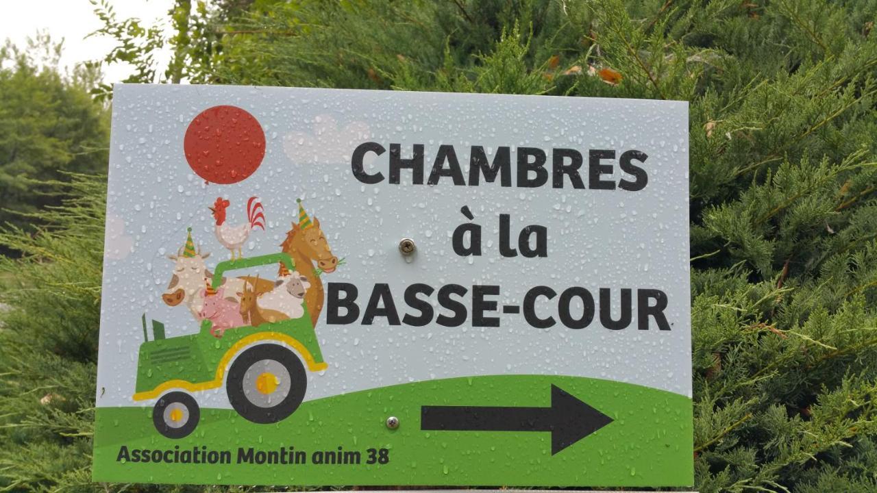 Morestel Basse-Cour De Montin Au 256 Chemin De La Rocaille A 38510 Vezeronce Curtin Bed & Breakfast エクステリア 写真